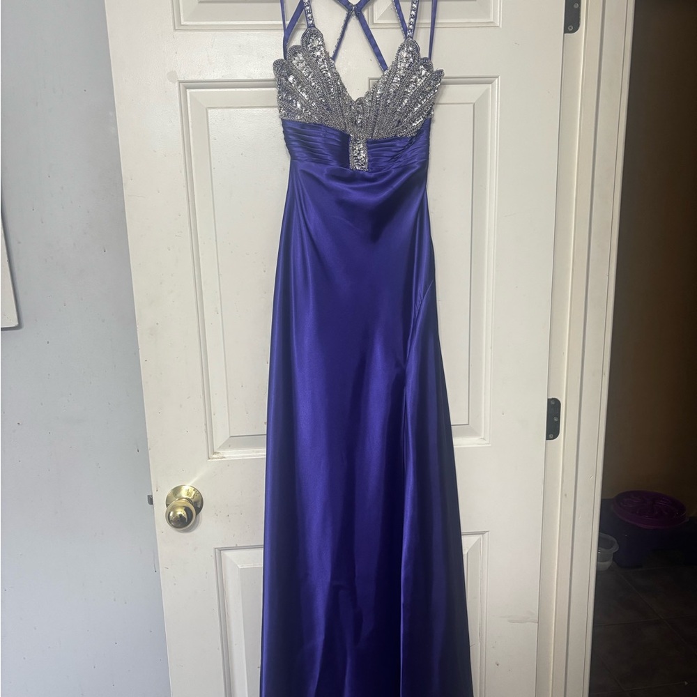 SEAN COUTURE Y2K Purple Prom Gown